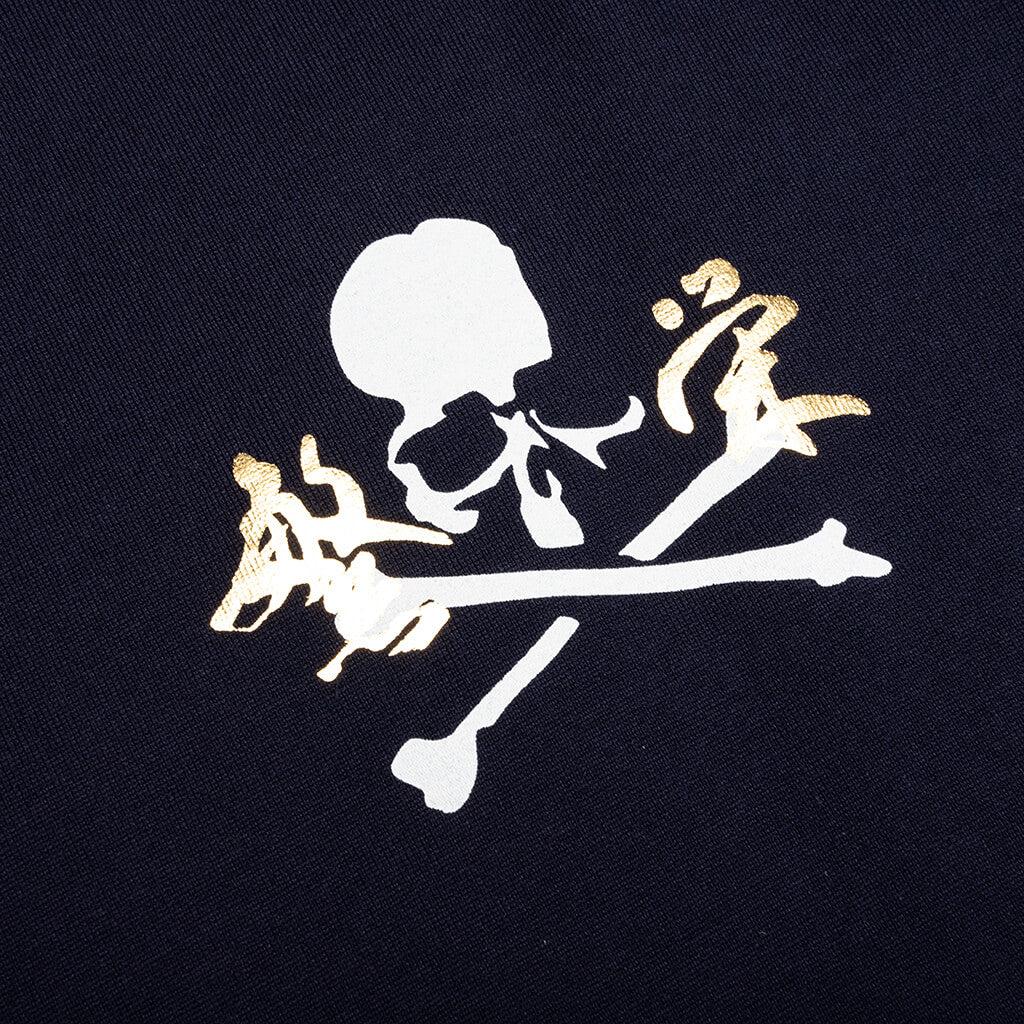 Navy Printed T-Shirt - Navy - Image 3