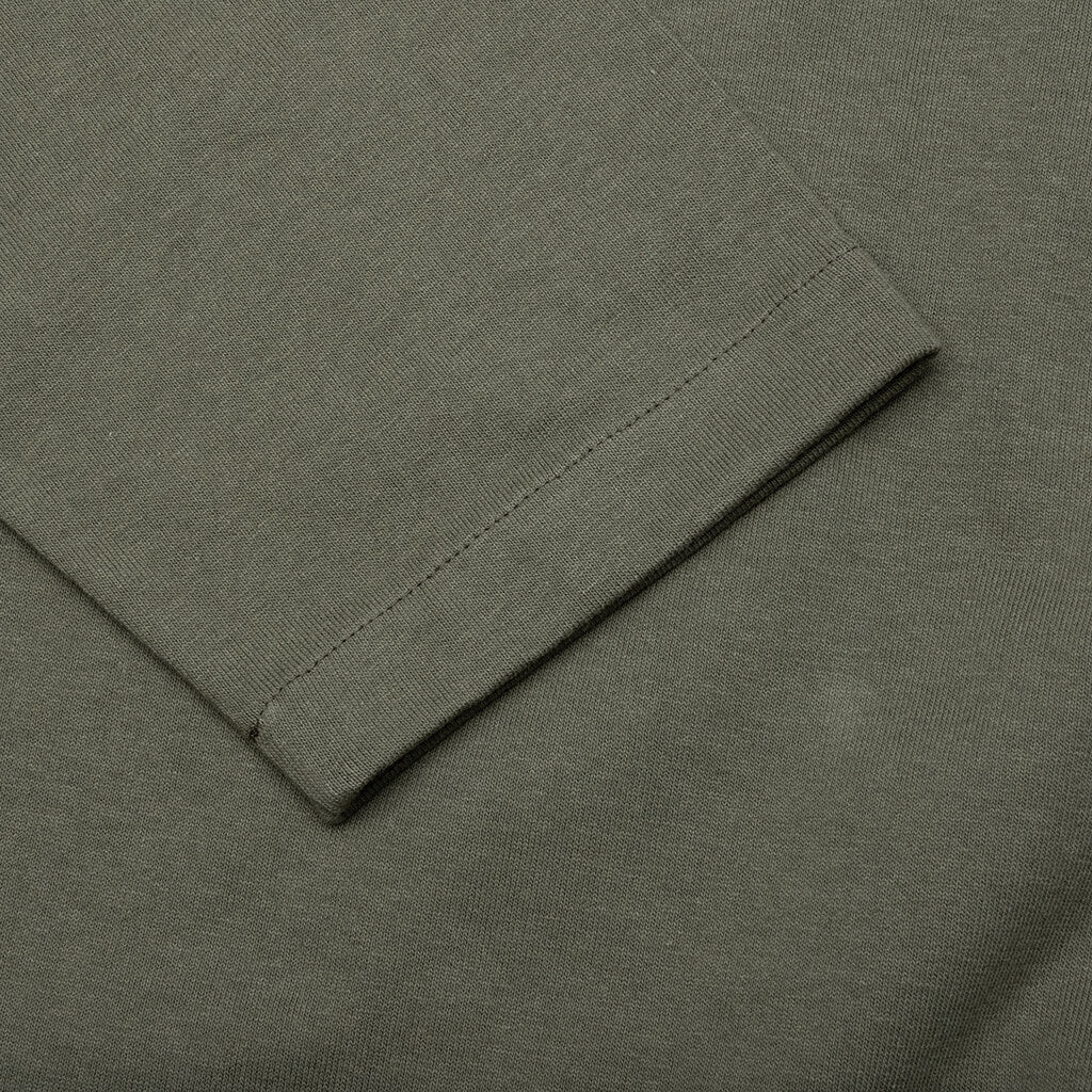 Long Sleeve Logo T-Shirt - Thyme Green - Image 4