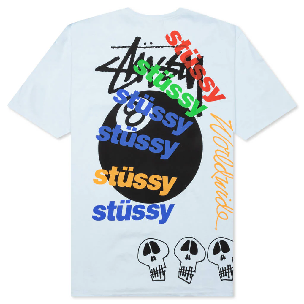 Test Strike Pigment Dyed Tee - Sky Blue - Image 2