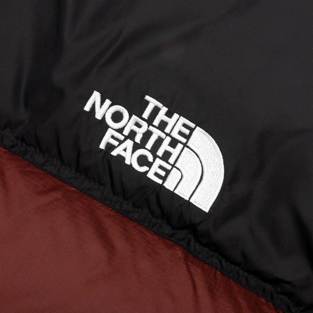 1996 Retro Nuptse Jacket - Eber Soil/Black - Image 6