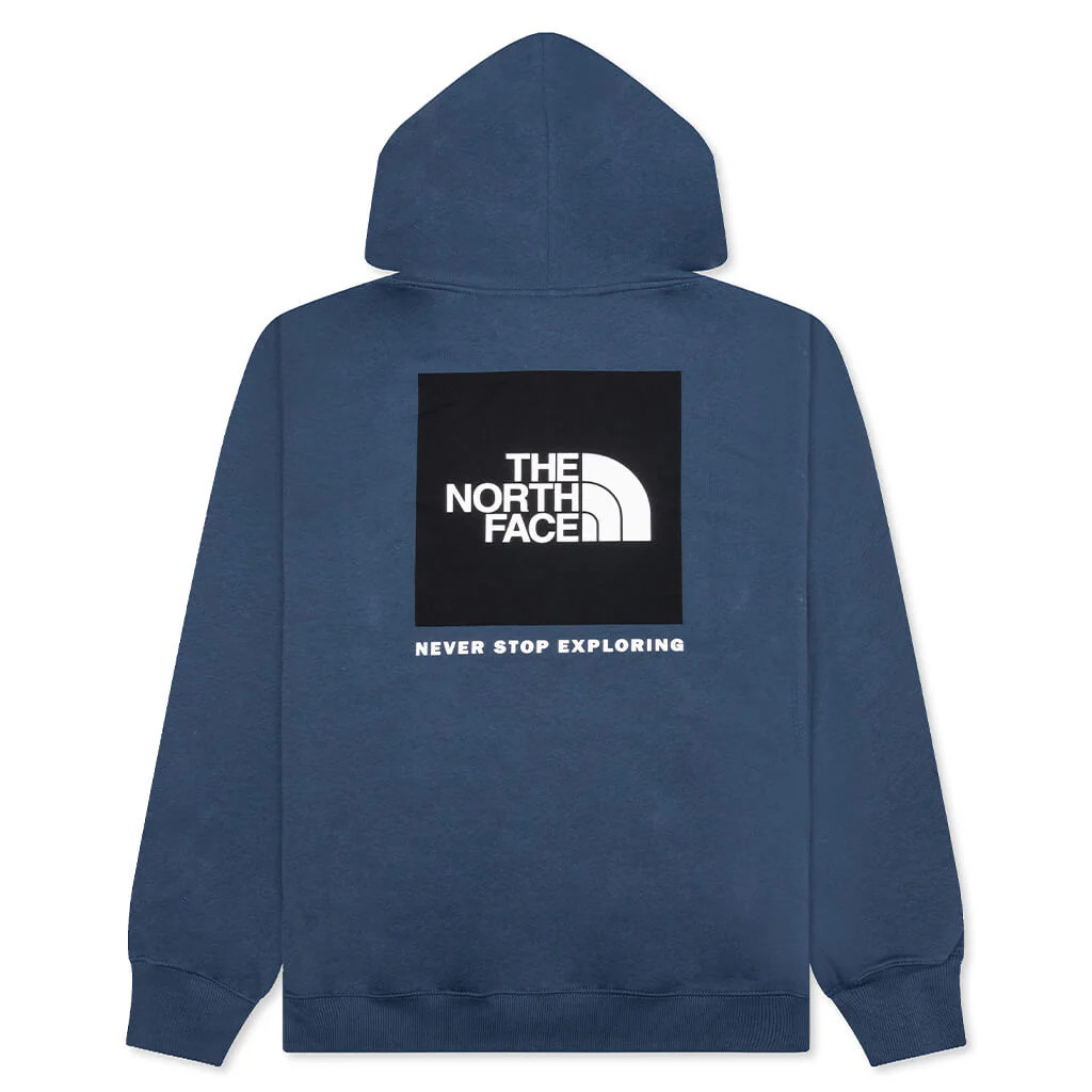 Box NSE Pullover Hoodie - Shady Blue - Image 2