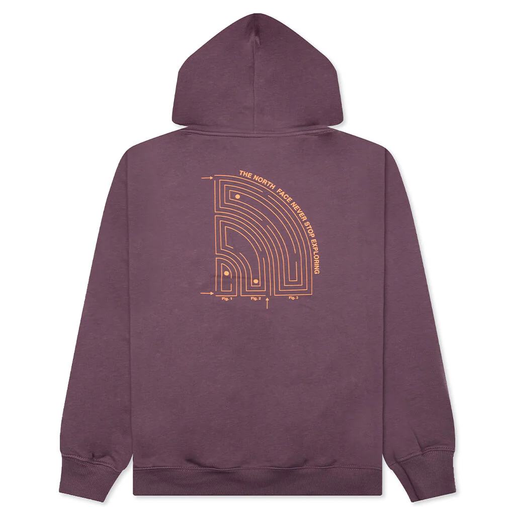 Brand Proud Hoodie - Midnight Mauve - Image 2