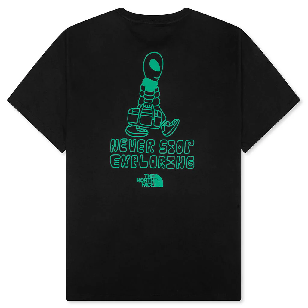 Celestial Drift Regular S/S Tee - Black - Image 2