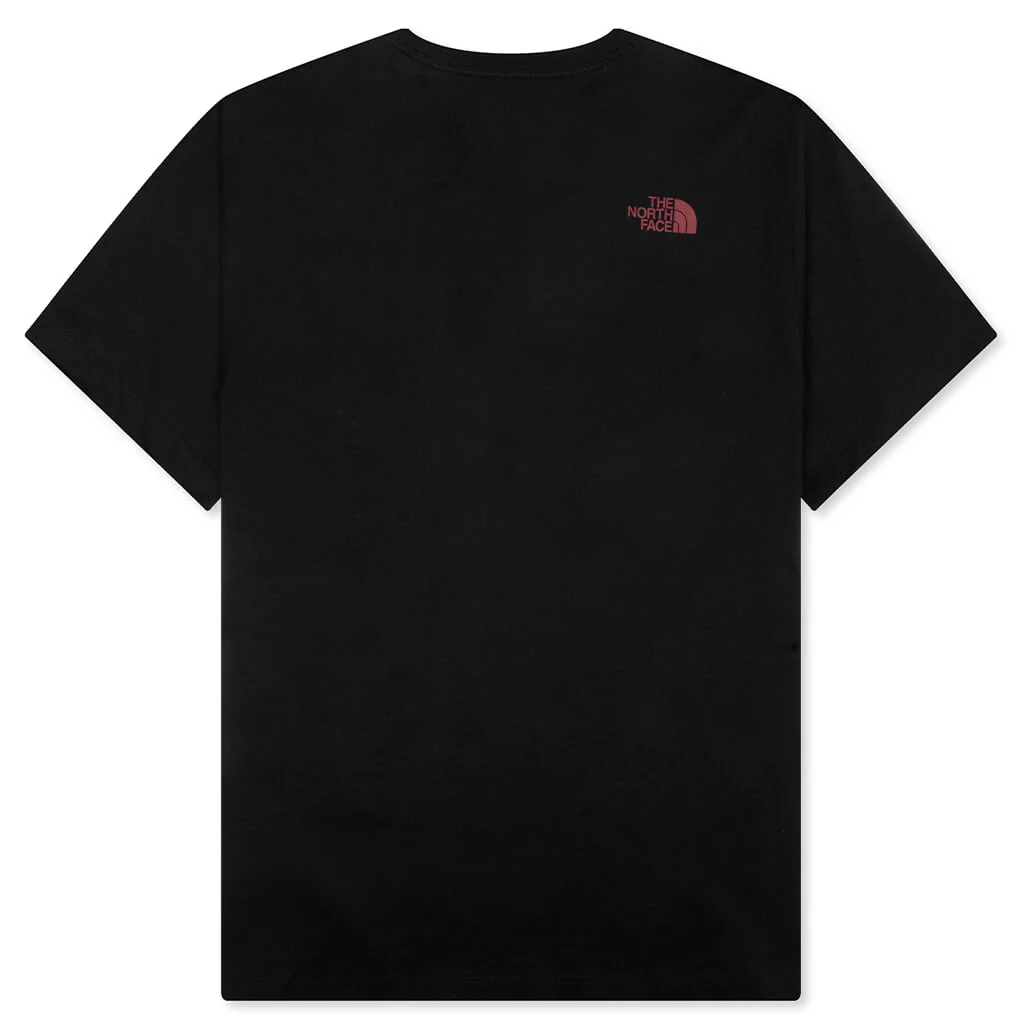 Indigo Illusion Regular S/S Tee - Black - Image 2