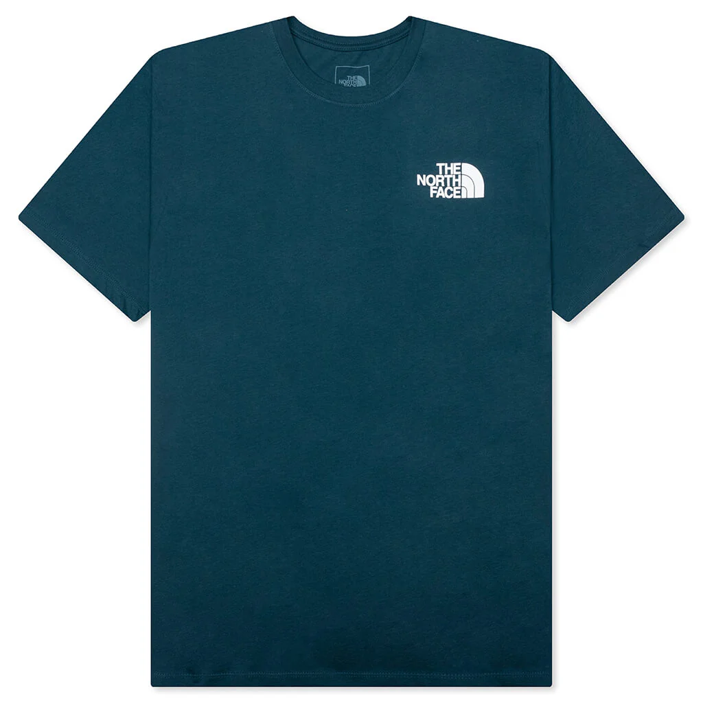 S/S Box NSE Tee - Midnight Petrol