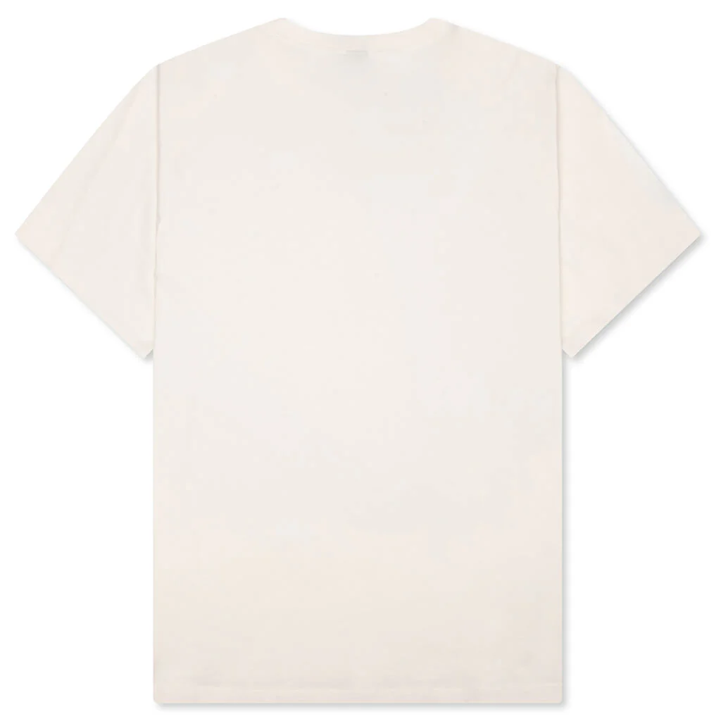 Essential Simple Dome Oversized S/S Tee - White Dune - Image 2