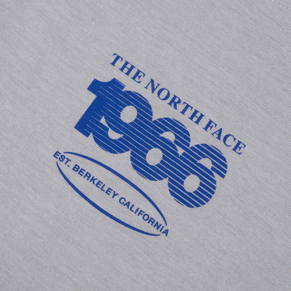 Tri-Blend Logo Play S/S Tee - TNF Light Grey/White Heather - Image 3