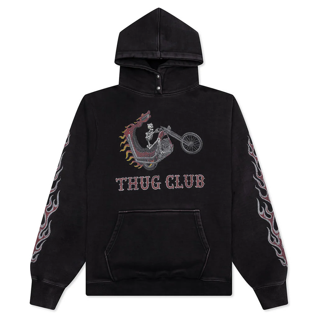 Dragon Chopper Hoodie - Black