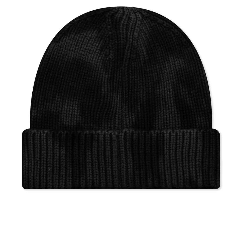 Tie Dye Logo Box Beanie - Black - Image 3
