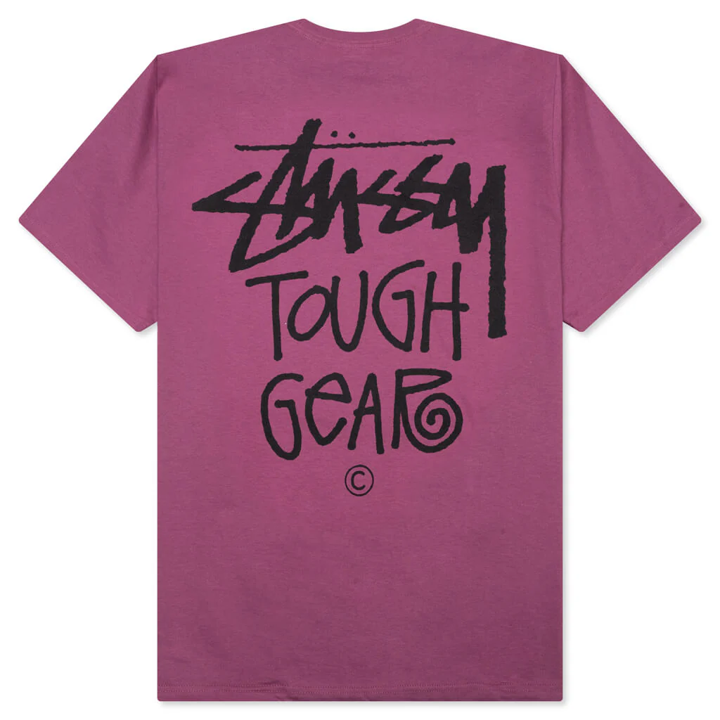 Tough Gear Tee - Berry - Image 2