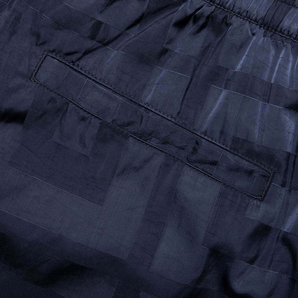 4G Shiny Bermuda Shorts - Navy - Image 4