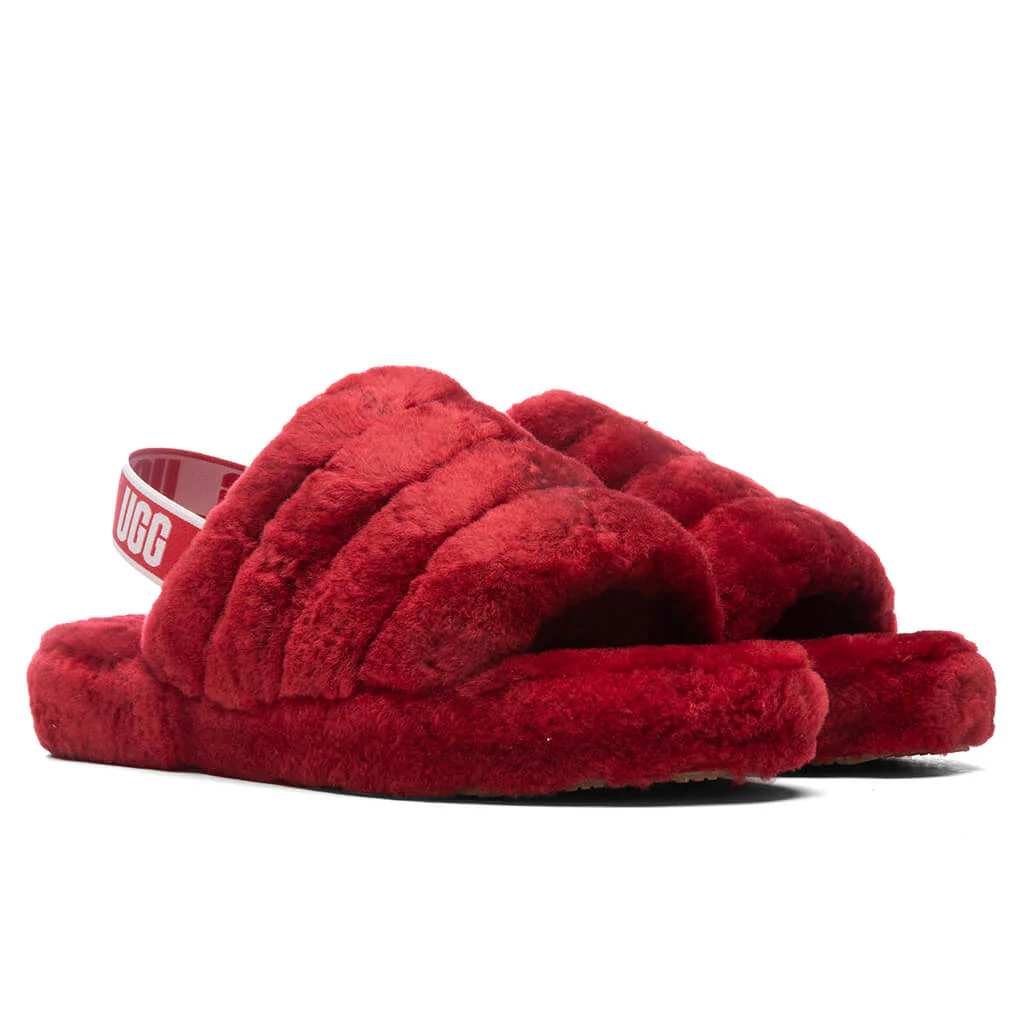 Kids Fluff Yeah Slide - Ribbon Red - Image 2
