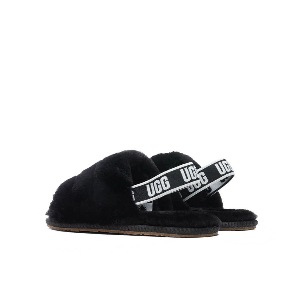Toddlers Fluff Yeah Slide - Black - Image 3