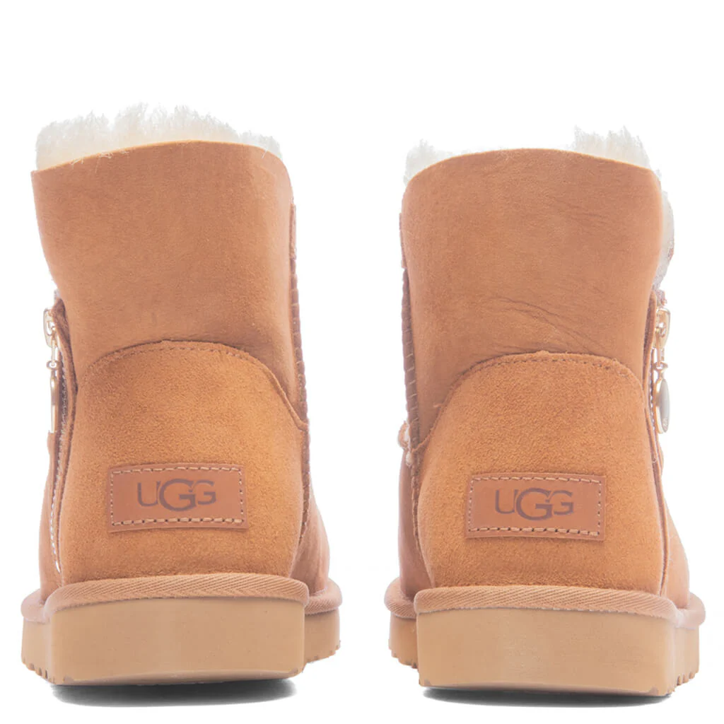 Women's Bailey Zip Mini - Chestnut - Image 4