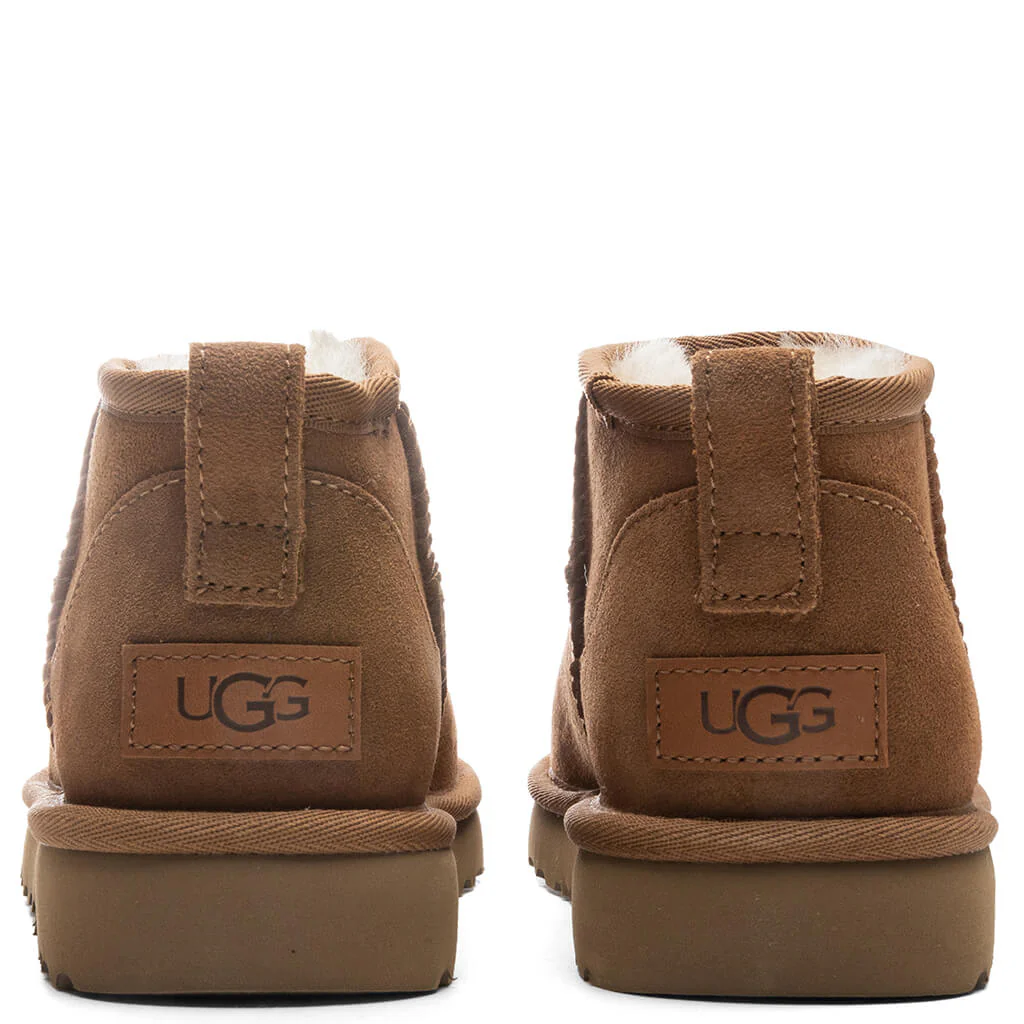 Women's Classic Ultra Mini Boot - Chestnut - Image 4