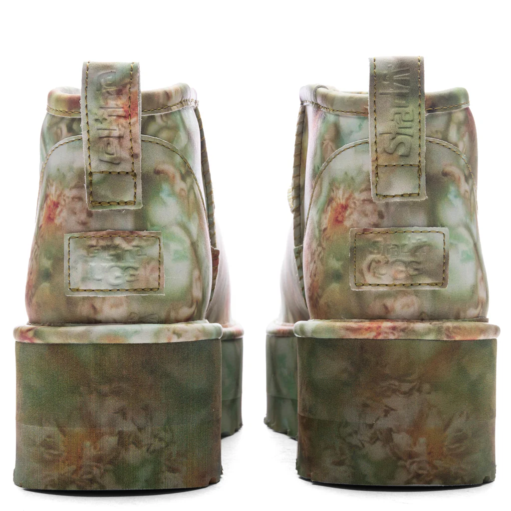 UGG x Collina Strada Classic Ultra Mini Platform - Green Floral - Image 4