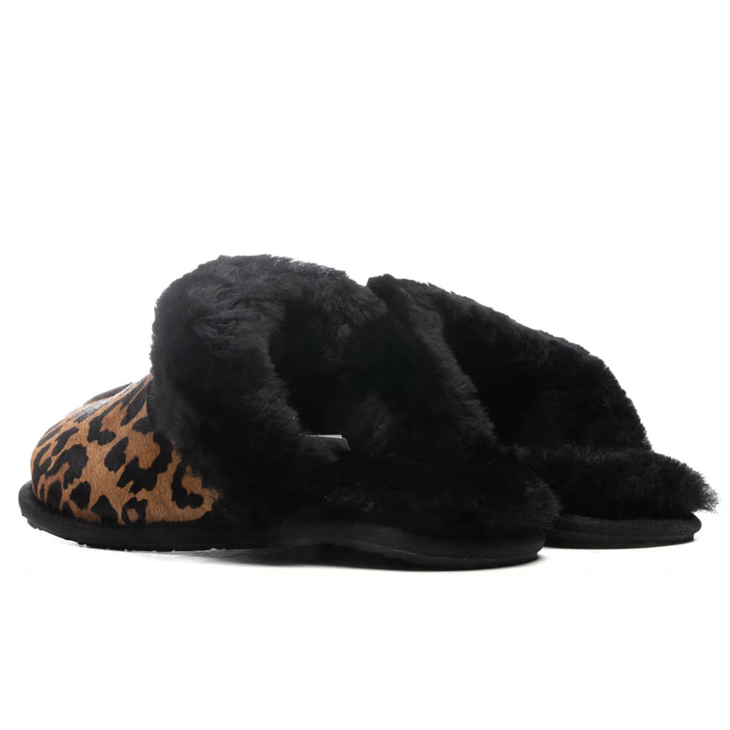 Women's Scuffette II Slipper Panther Print - Butterscotch - Image 3