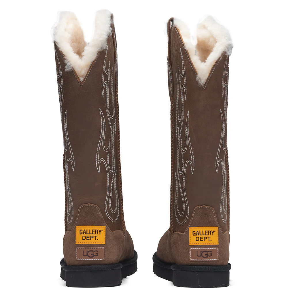 UGG x Gallery Dept Stitched Boot - Brown - Image 4