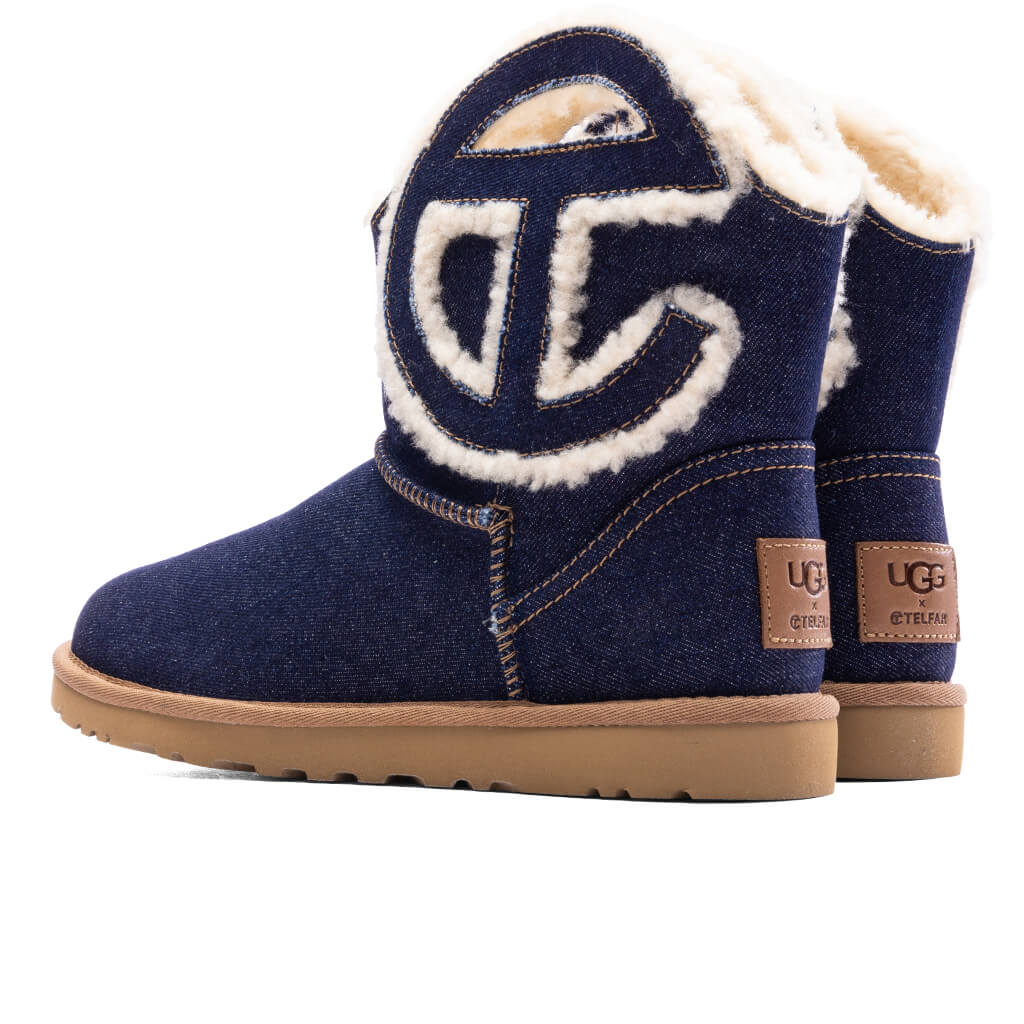 UGG x Telfar Logo Mini Boot - Indigo Denim - Image 3
