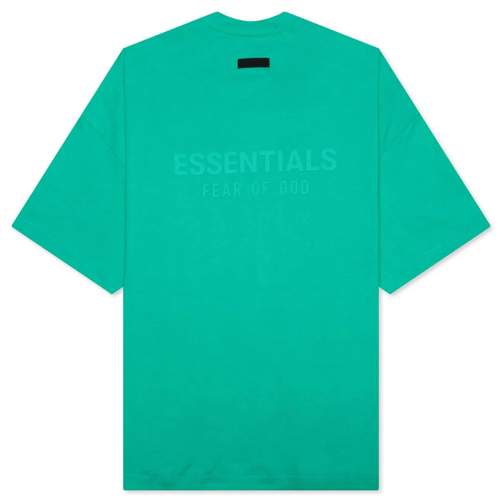 V-Neck T-Shirt - Mint Leaf - Image 2