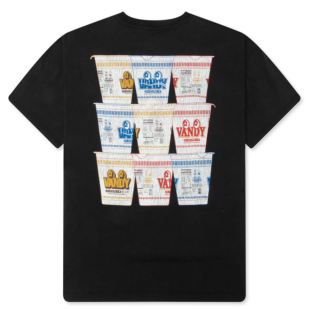 Cup Noodle Eye Logo Tee -  Washed Black - Image 2