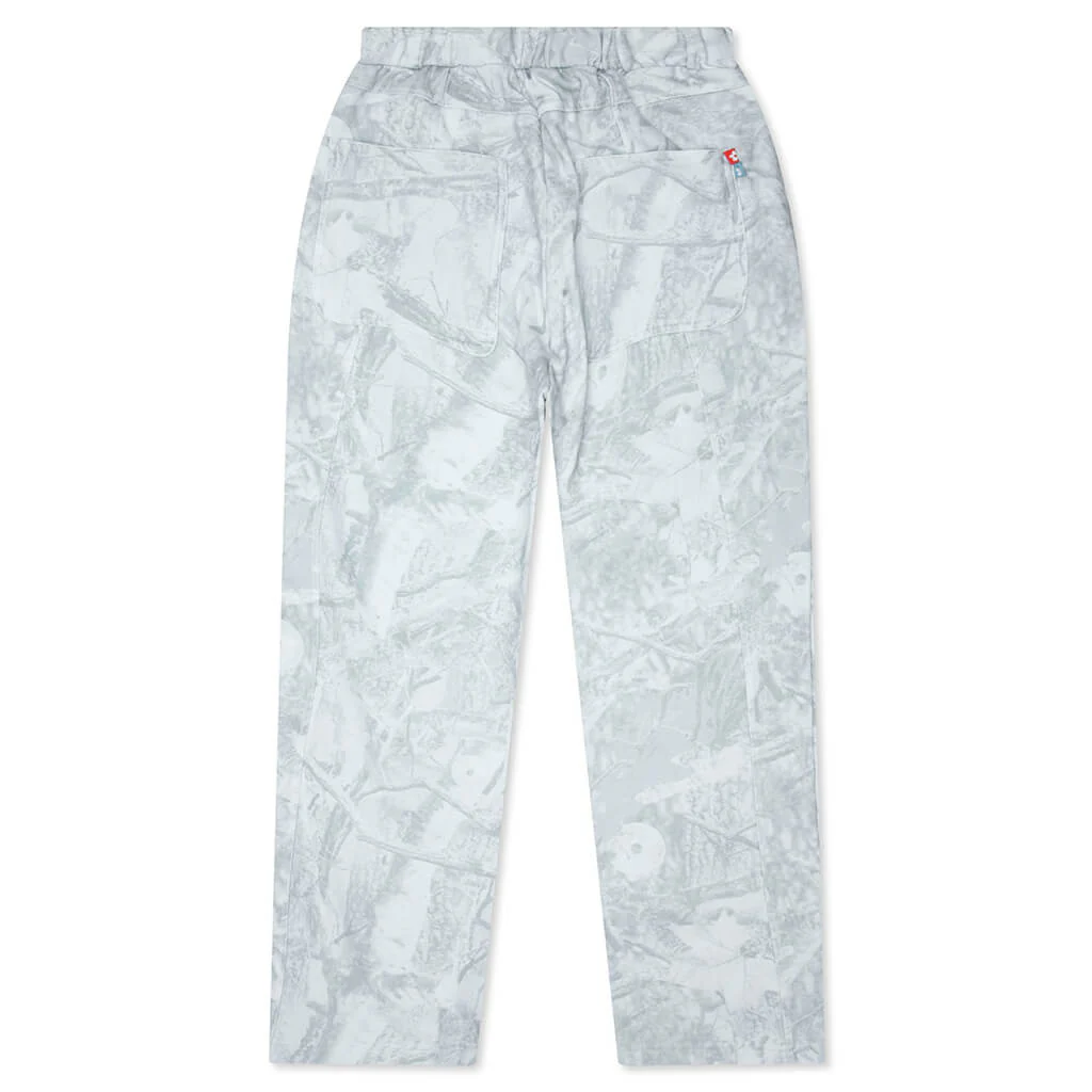 Hunting Camo Sweatpants - Snow White - Image 2