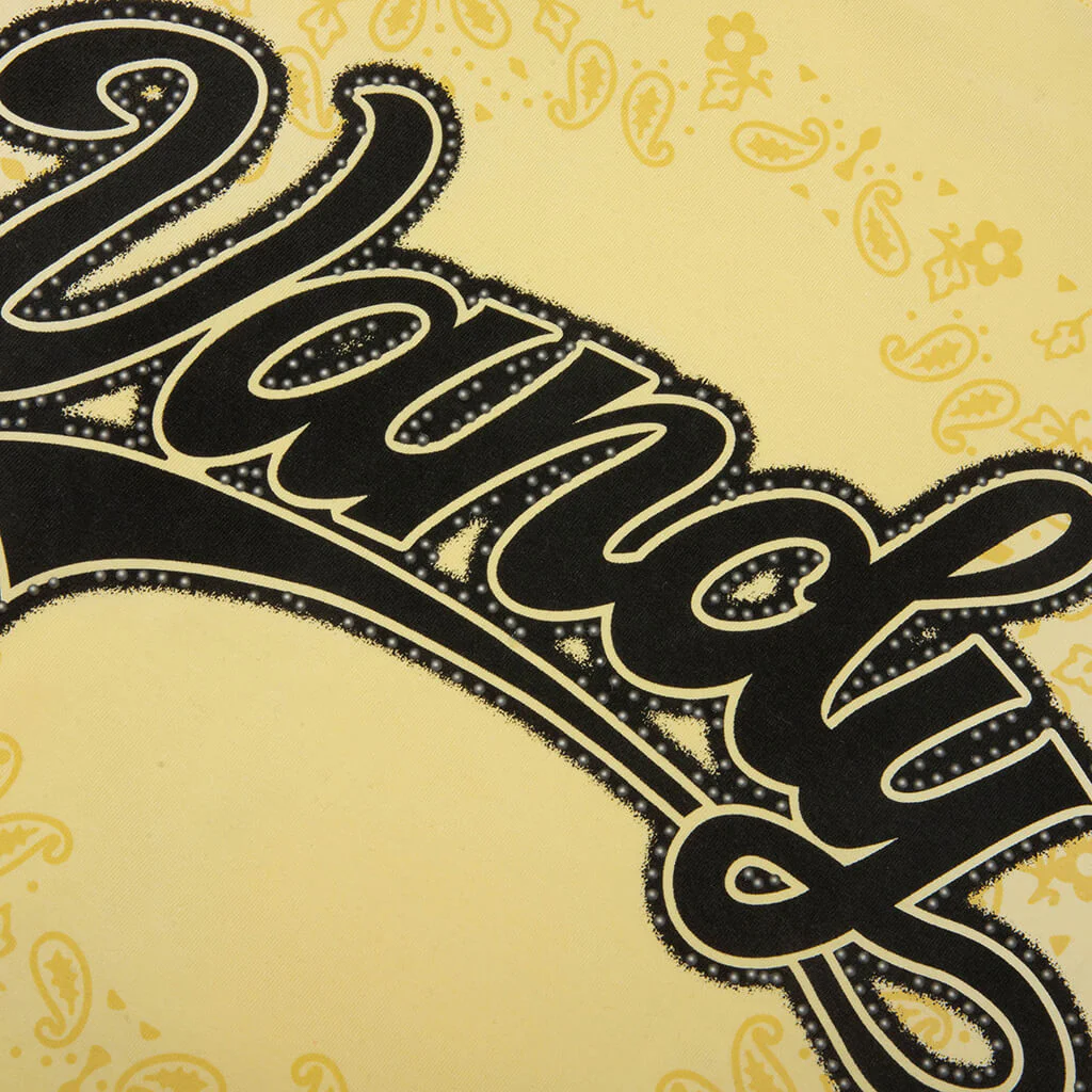 Stud Logo Washed L/S Paisley -  Washed Yellow - Image 3