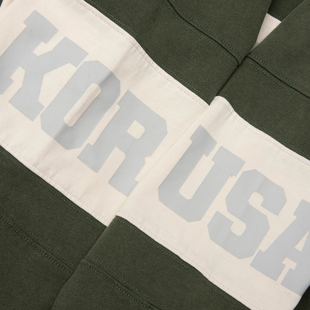 Vintage Washed L/S Rugby - Green - Image 5