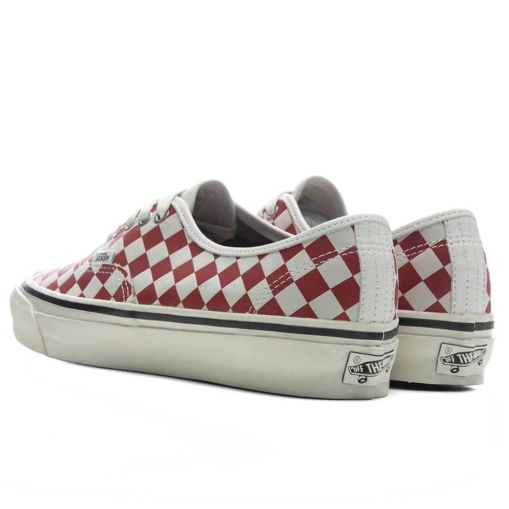 Premium LX Authentic 44 Diamond -  Checkerboard Red/Marshmallow White - Image 2