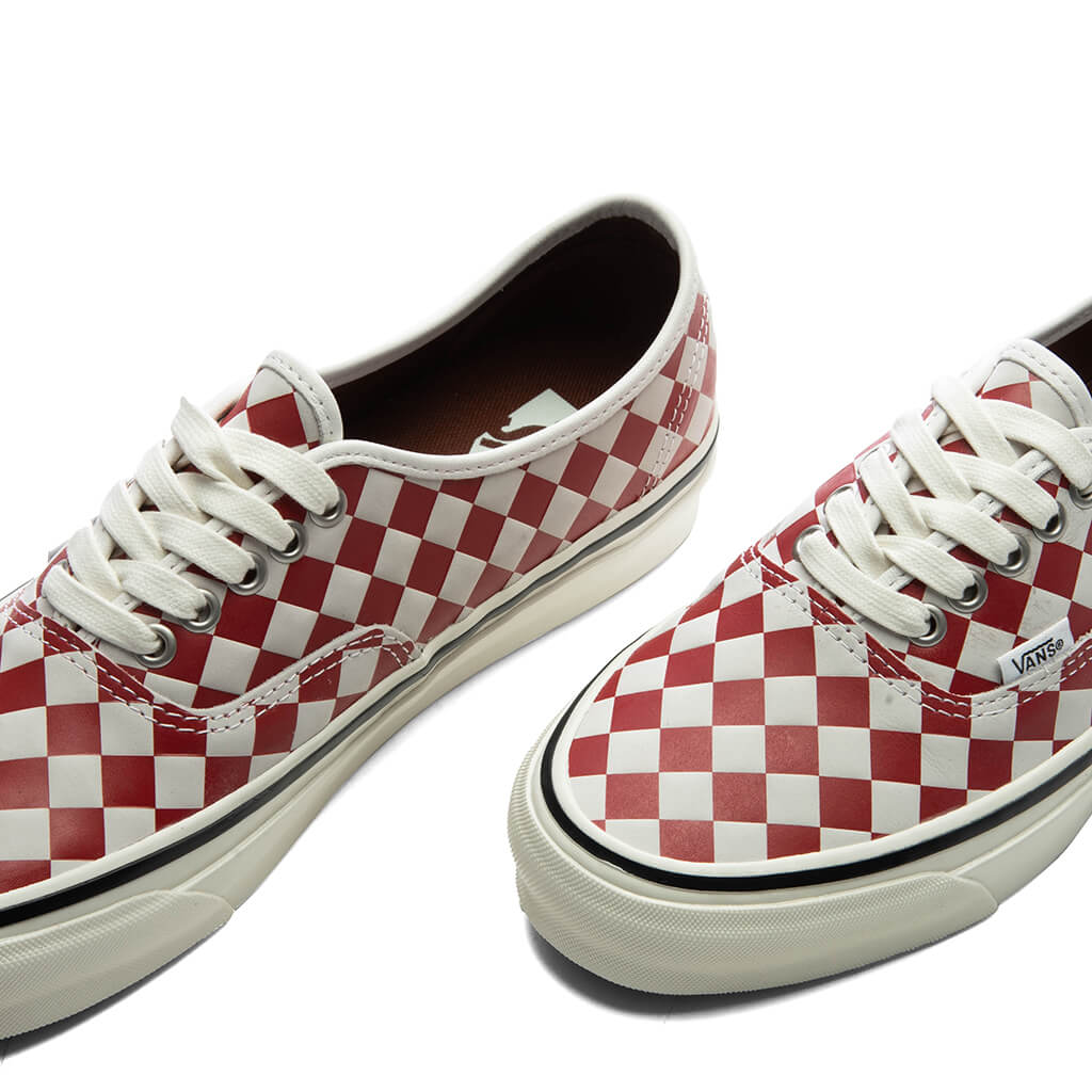Premium LX Authentic 44 Diamond -  Checkerboard Red/Marshmallow White - Image 3