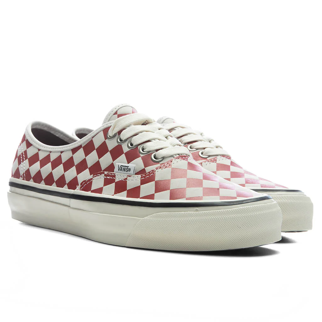 Premium LX Authentic 44 Diamond -  Checkerboard Red/Marshmallow White - Image 5