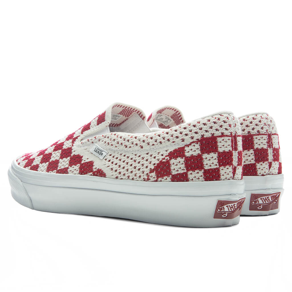 Premium LX Classic Slip-On 98 EK - Checkerboard Red - Image 3