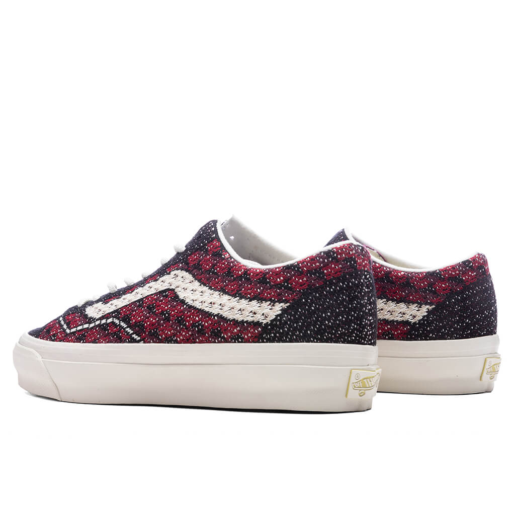 Premium Old Skool 36 Engineered Knit - Geo Check Bordeaux - Image 3
