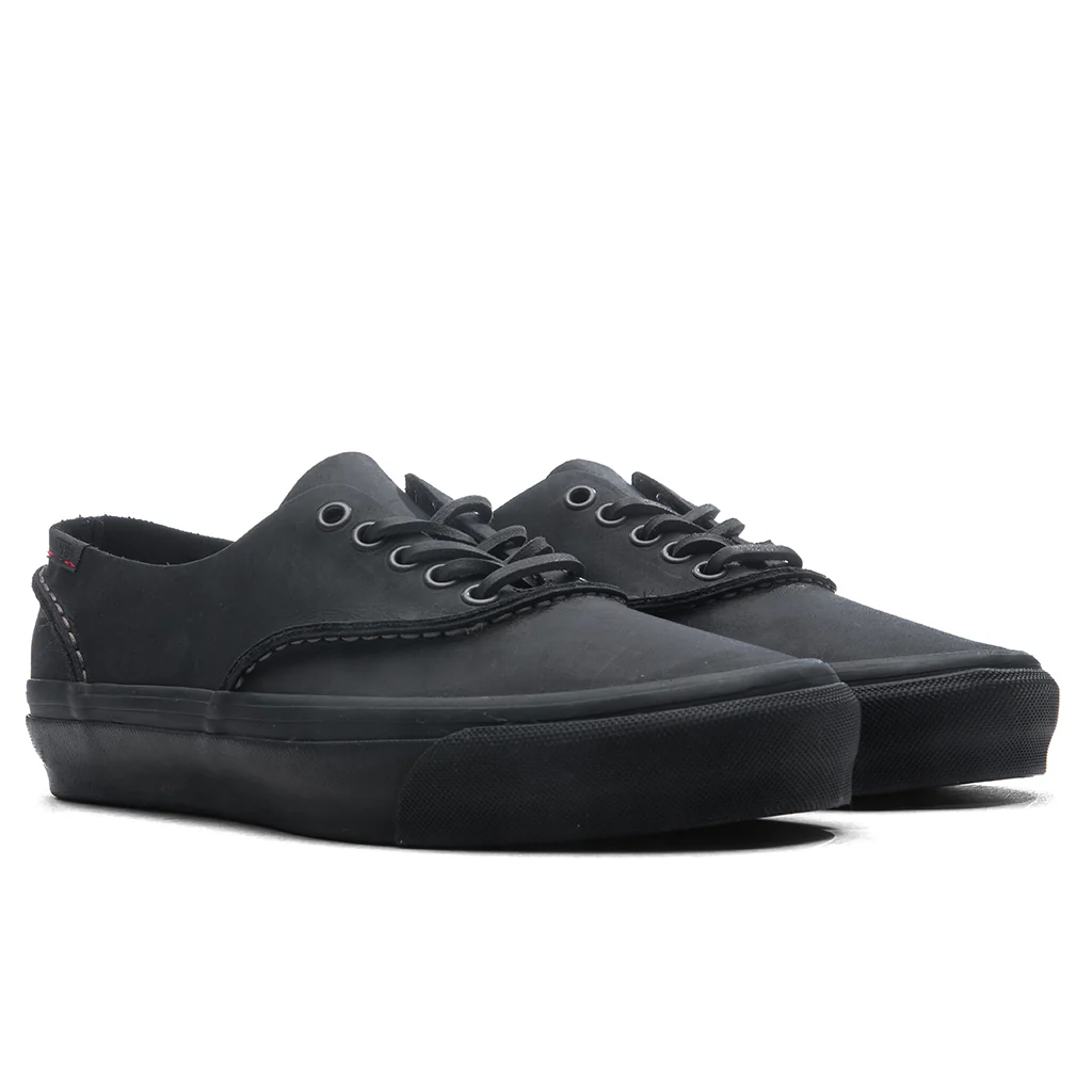 OTW Era Moc Stitch Vibram Siped Leather - Black - Image 2