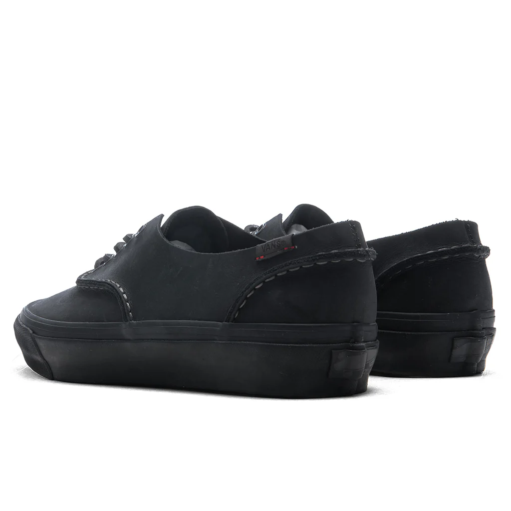 OTW Era Moc Stitch Vibram Siped Leather - Black - Image 3