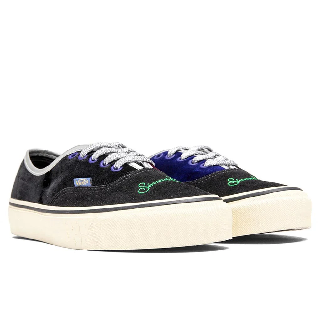 Feature x Vans "Sinner's Club" Part II OG Authentic LX - Black/Transparent Yellow - Image 2