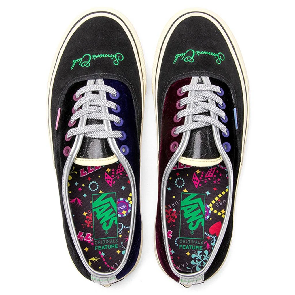 Feature x Vans "Sinner's Club" Part II OG Authentic LX - Black/Transparent Yellow - Image 5