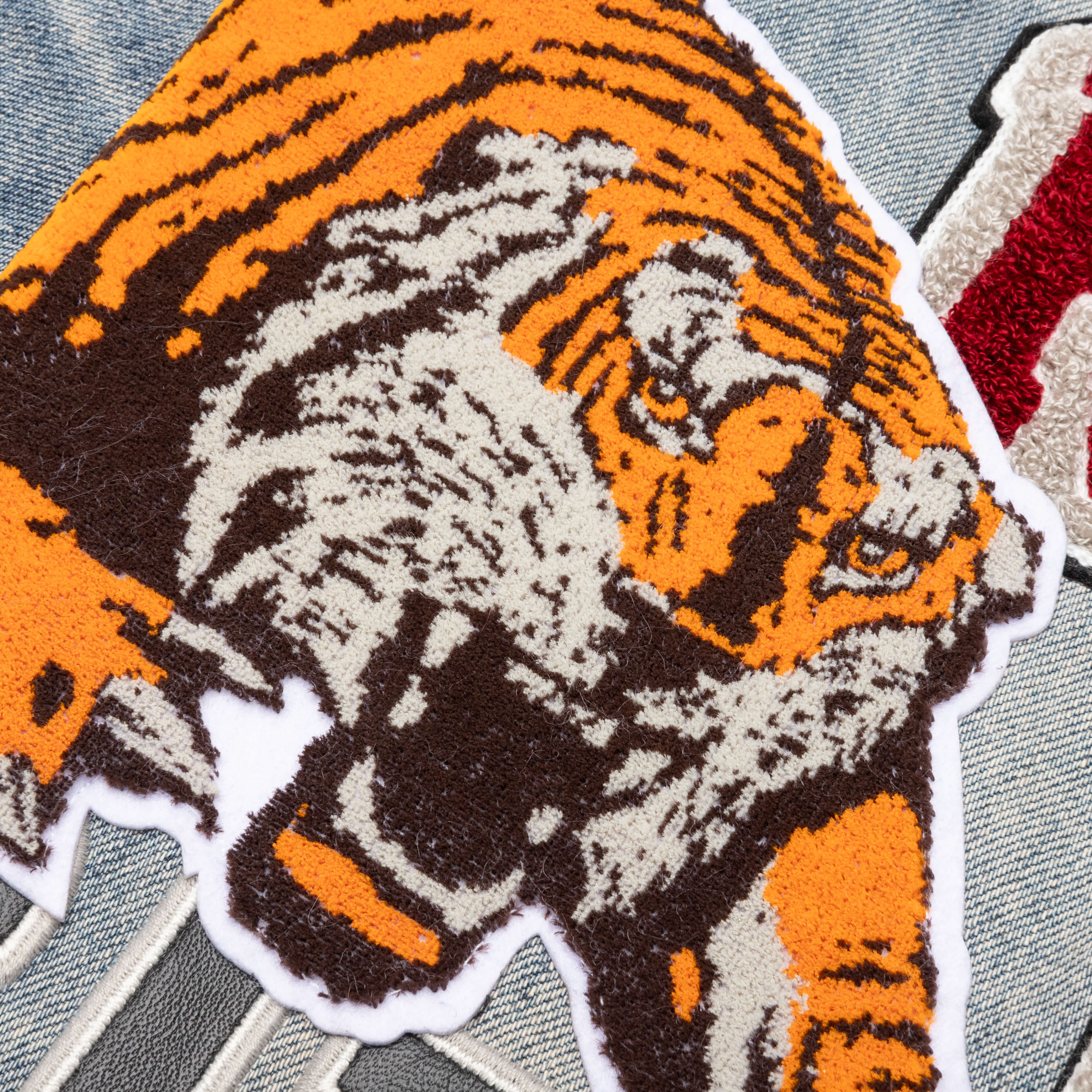Varsity Tiger Straight Jean - Vintage Indigo - Image 4