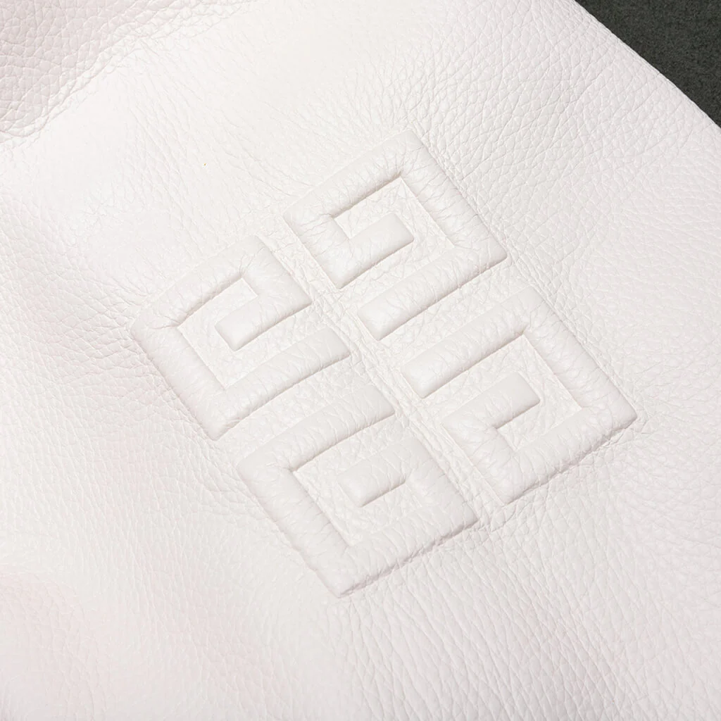 Varsity Wool & Grained Leather - Greyish Green - Image 4
