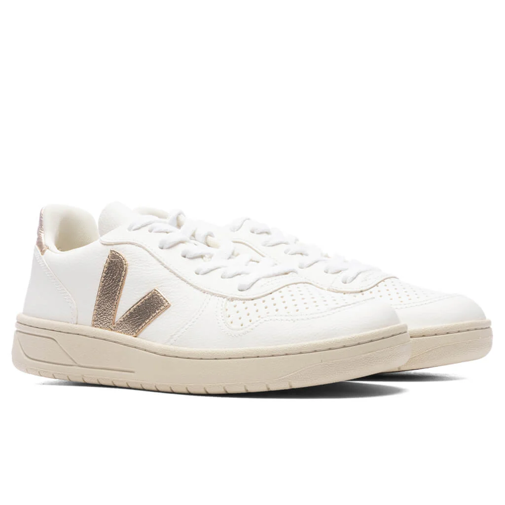 Women's V-10 Chromefree Leather - White Platine - Image 2