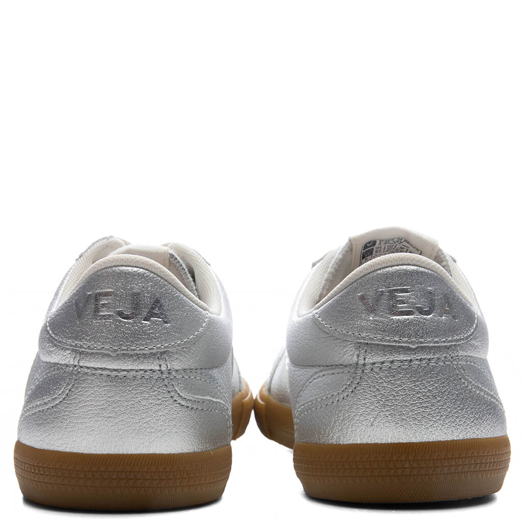 Women's Volley Leather - Silver/White/Natural - Image 4