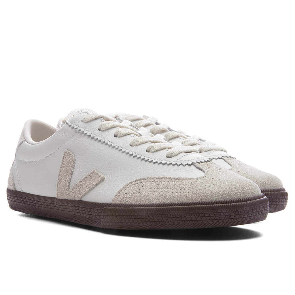 Women's Volley Leather - White/Natural/Bark - Image 2