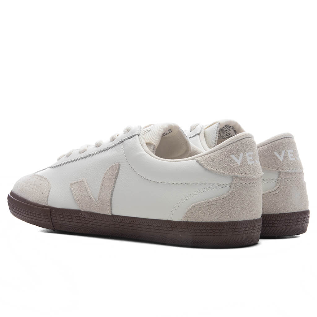 Women's Volley Leather - White/Natural/Bark - Image 3