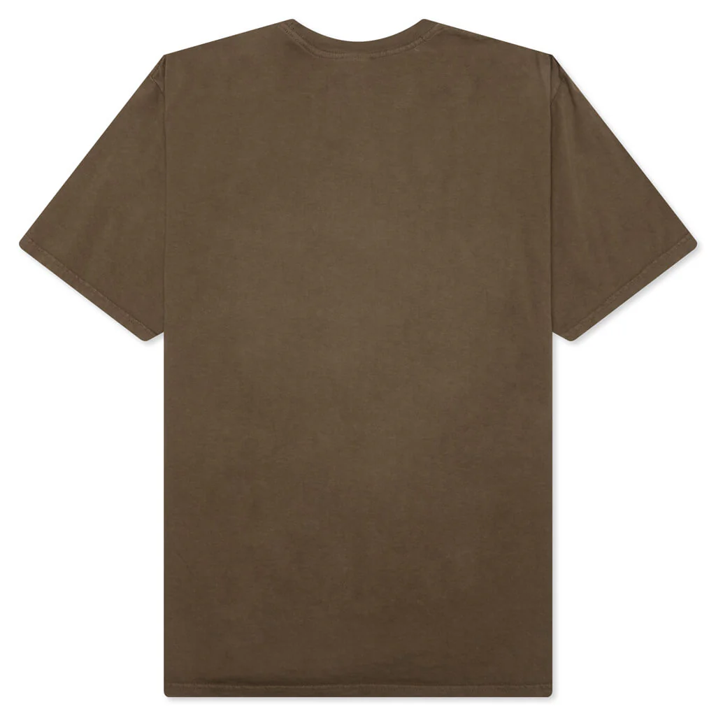 Venus Oval Pig. Dyed Tee - Brown - Image 2