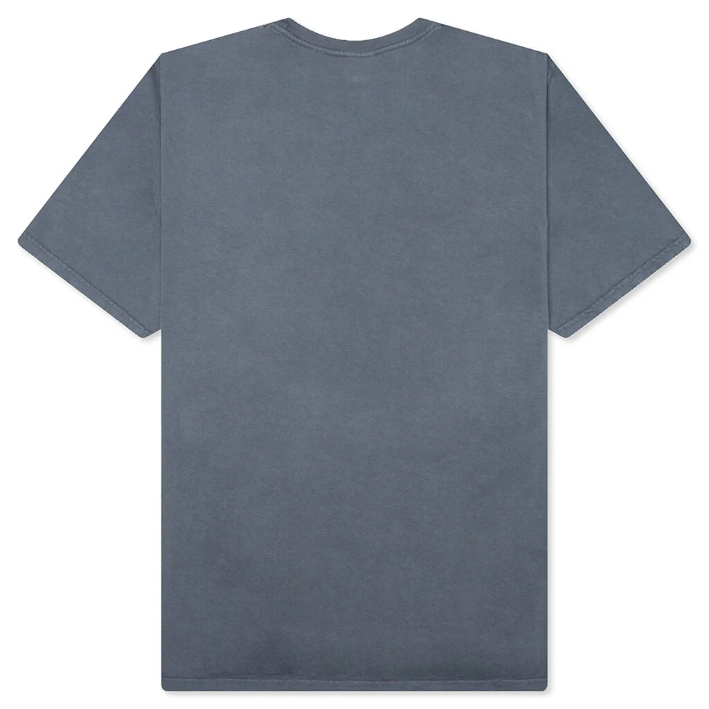 Venus Oval Pig. Dyed Tee - Indigo - Image 2
