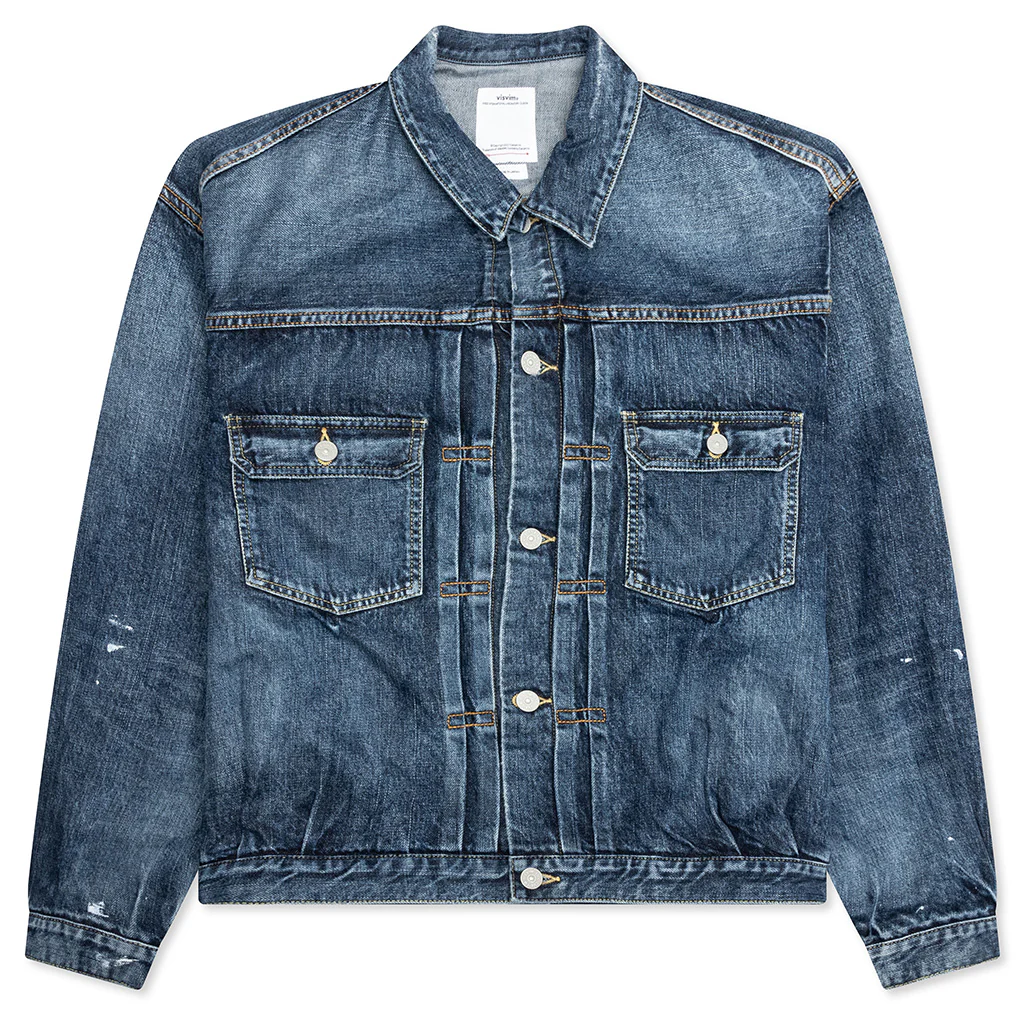 101XX DMGD-1010 S/S Jacket - Indigo