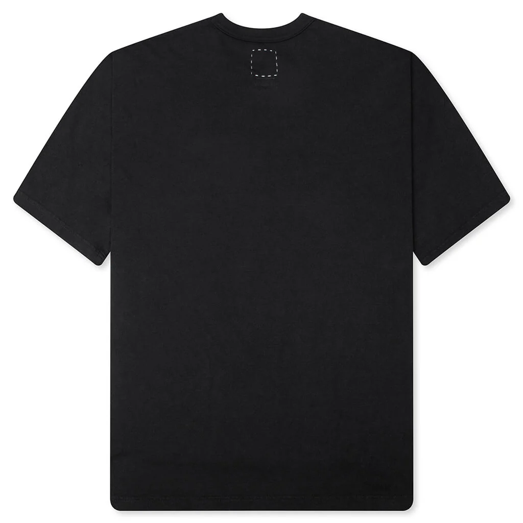 Box Tee S/S 89 DMGD - Black - Image 2