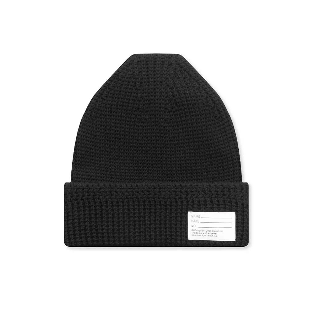 Knit Beanie - Black