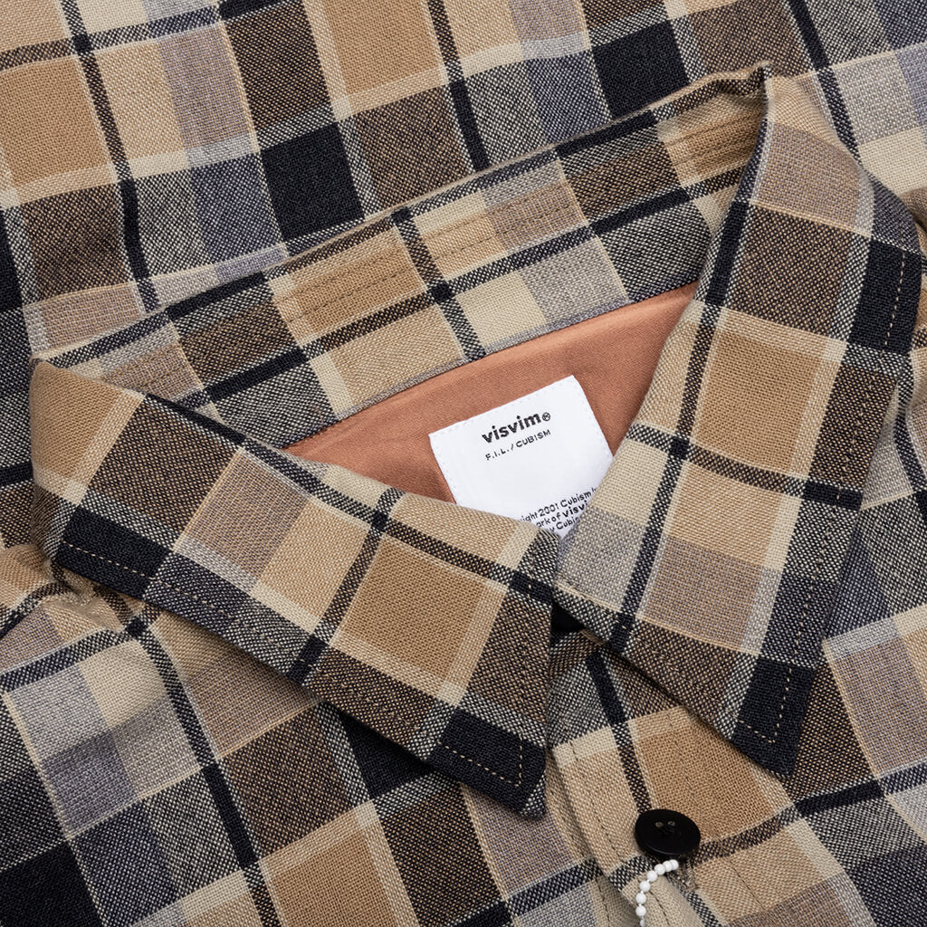 Lumber Check L/S - Beige - Image 3