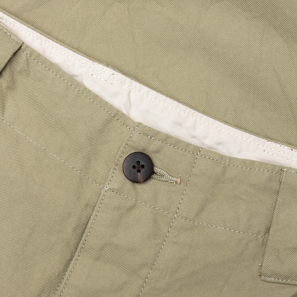 Wide Chino Pants - Light Green - Image 3